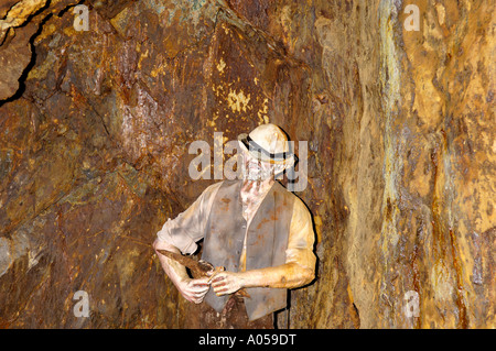 Zeigen Sie Sygun Copper Mine Beddgelert Snowdonia-Nord-West-Wales an Stockfoto