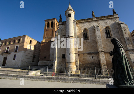 San Antolín Museum und Vertrag Häuser Tordesillas Valladolid Provinz Castilla León Spanien Stockfoto