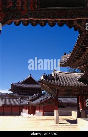 Seoul, Changdeokgung Palace, Tag Stockfoto