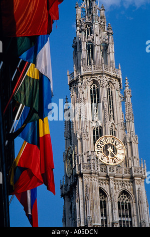 Antwerpen, Kathedrale unserer lieben Frau Stockfoto