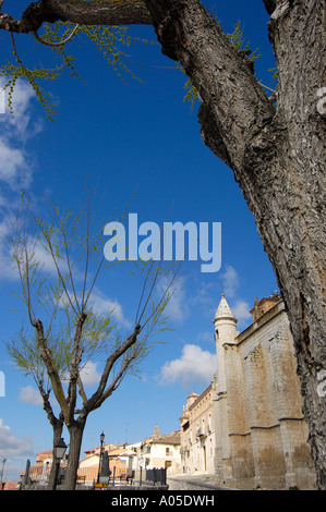 San Antolín Museum und Vertrag Häuser Tordesillas Valladolid Provinz Castilla León Spanien Stockfoto