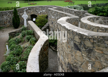 Aistear Labyrinth, Mountshannon, Lough Derg, Irland Stockfoto