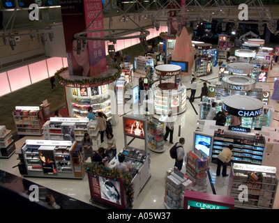 Asia Singapur Transport Changi Flughafen Duty Free Shopping Bereich Stockfoto