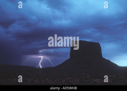 Monument Valley Indianerland in Arizona und Utah Grenze Vereinigte Staaten von Amerika-Nordamerika Stockfoto