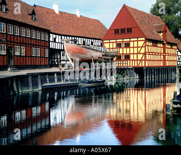 DK - JÜTLAND: Die Altstadt oder Den Gamle durch in Aarhus Stockfoto