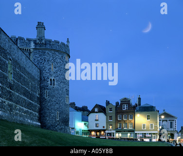 GB - BERKSHIRE: Windsor Schloss und Altstadt Stockfoto