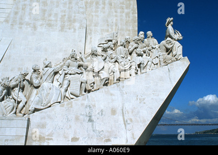 Dicoverers Denkmal Lissabon Portugal Stockfoto