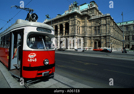 Staatsoper Wien Österreich Stockfoto