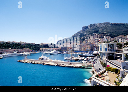 Hafen von Monte Carlo. Monaco Stockfoto