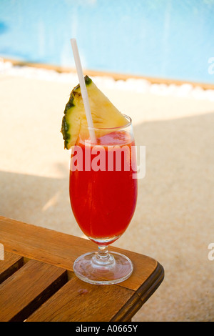 Mai Tai cocktail, Ko Phangan, Thailand. Stockfoto