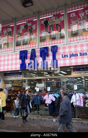Tati Kaufhaus Lille Frankreich Stockfoto