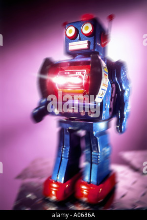 Zinn-Roboter Stockfoto