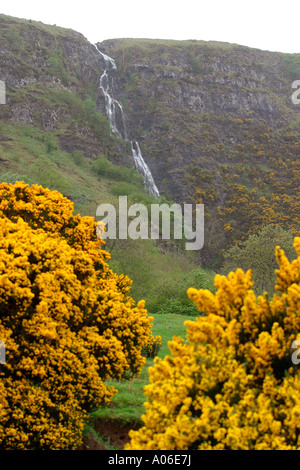 Northern Ireland County Antrim Glenariff Wasserfall Stockfoto