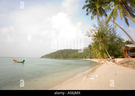 Hut Salat Strand Ko Pha ngan, Thailand. Stockfoto