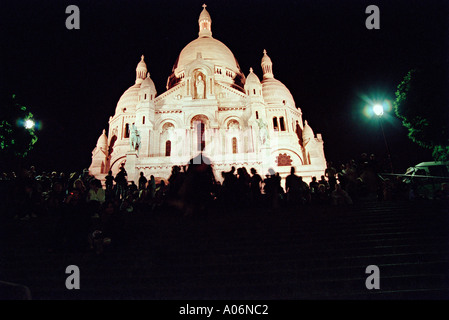 Paris Frankreich Basilique du Sacre Coeur Basilika der Heiligen Herzen COPYRIGHT GEORGE PHILIPAS moralische Rechte geltend gemacht Stockfoto