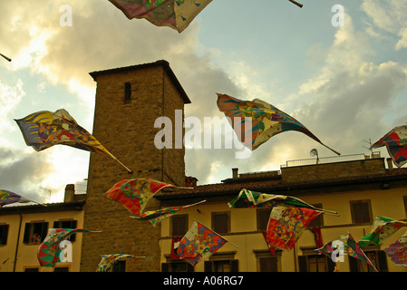 Sansepolcro Balestra 2005 Stockfoto