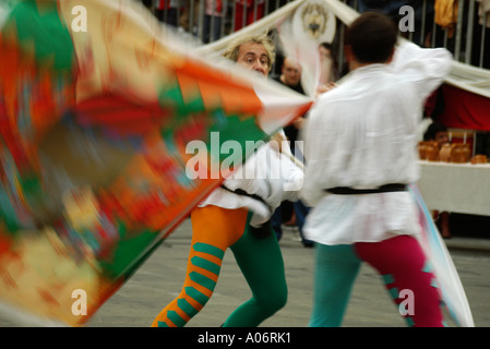 Sansepolcro Balestra 2005 Stockfoto