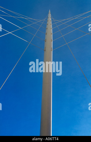 Trinity Brücke Santiago Calatrava Deansgate Salford England UK United Kingdom GB Großbritannien EU Europäische Union Europa Stockfoto
