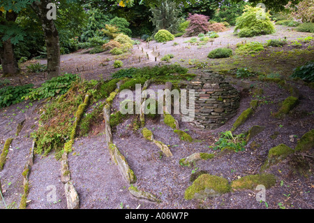 Der Garten Haus Buckland Monachorum Yelverton Devon England Stockfoto