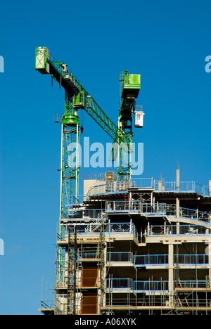 Grünes Viertel Gebäude im Bau Cheetham Hill Rd Manchester UK Europe Stockfoto