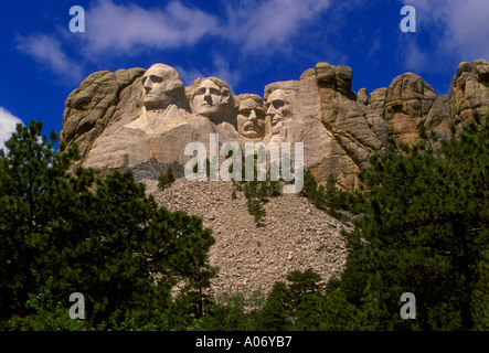 Mount Rushmore National Memorial Mount Rushmore National Memorial, Keystone, Black Hills, Pennington County, South Dakota Stockfoto