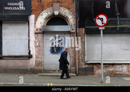 Copyright Foto von Howard Barlow MANCHESTER im NORTHERN QUARTER Stockfoto