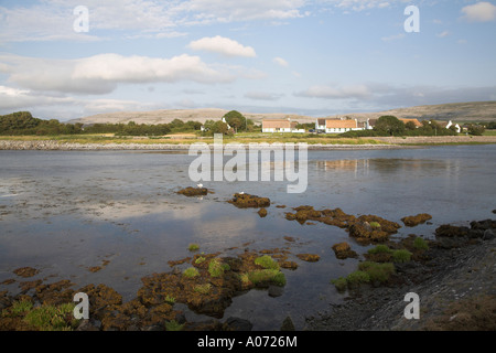 Ballyvaughan Hafen, County Clare, Irland Stockfoto