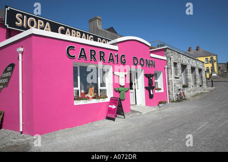 Kilronan Dorf, Inishmore, Aran-Inseln, County Clare, Irland Stockfoto