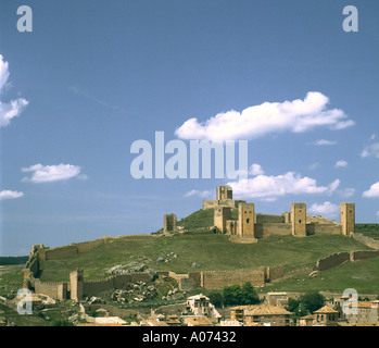Burg von Molina de Aragón Guadalajara Spanien Stockfoto