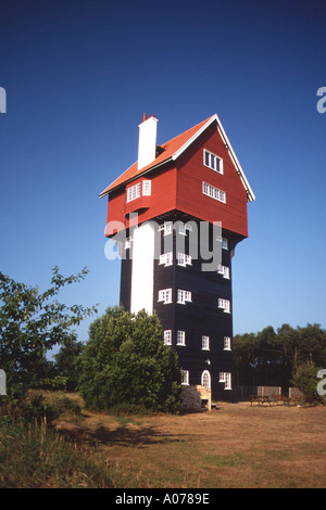 Haus in den Wolken Suffolk England Stockfoto