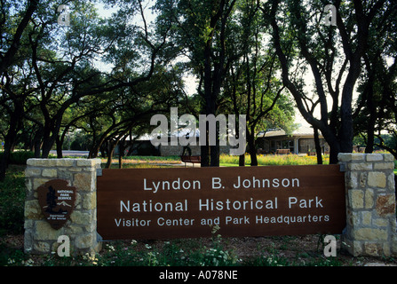 Der Lyndon B. Johnson National Park in Johnson City, Texas. Stockfoto