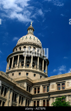 Das Texas State Capitol Gebäude in Austin. Stockfoto