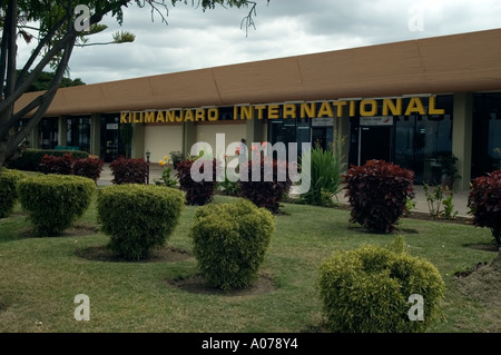 Kilimanjaro International Flughafen, Arusha, Tansania, Ostafrika. Stockfoto