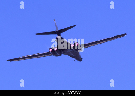 Boeing B-1 b Lancer Jet Bomber von der US Air Force Anzeige bei Fairford RIAT betrieben Stockfoto