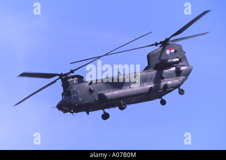 Boeing Chinook HC2 Helikopter betrieben durch die RAF Fairford RIAT anzeigen Stockfoto