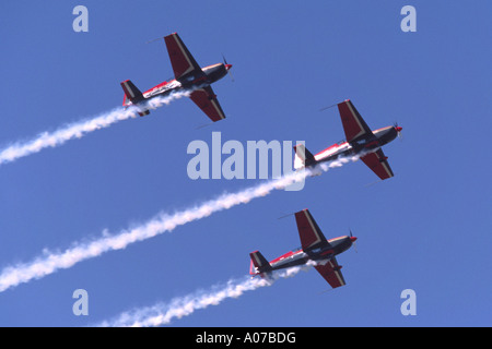 Royal Jordanian Falcons anzeigen in Fairford RIAT Stockfoto