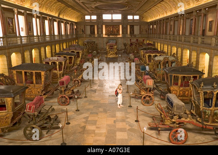 Lissabon Portugal Lissabon Portugal Museu Nacional Dos Coches Nationale Kutschenmuseum Stockfoto