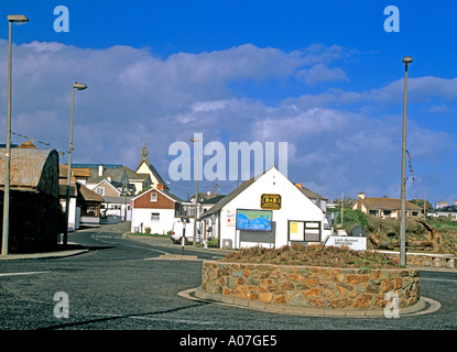 KILMORE QUAY CO WEXFORD REPUBLIC OF Irland Europa Oktober View auf der Hauptstraße des historischen Dorfes Stockfoto