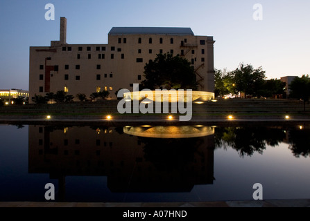 Oklahoma City bombing Denkmal in atemberaubenden Licht Stockfoto