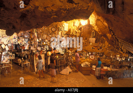 Wunder - Salão Dos Milagres - Saloon Gruta Santuario, Bom Jesus da Lapa Stadt, Bundesstaat Bahia, Brasilien. Stockfoto