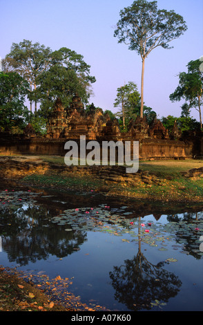 Banteay Srei Tempel Kambodscha Sonnenaufgang 7 Stockfoto