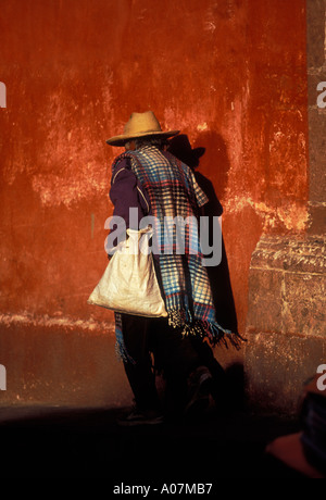 Mexikanische Mann, Stadt San Miguel de Allende, Guanajuato, Mexiko Stockfoto