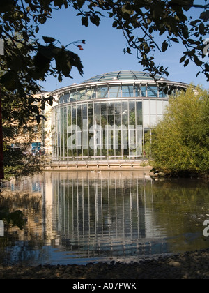 Winter Garten eine tropische Pflanze-Konservatorium im Museum in Sunderland Tyne und tragen UK Stockfoto