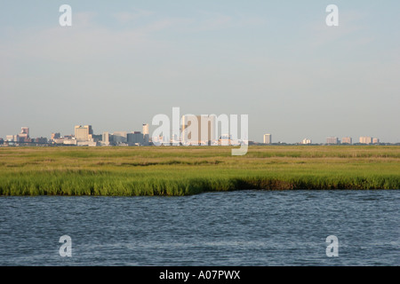 Atlantic City Skyline Stockfoto