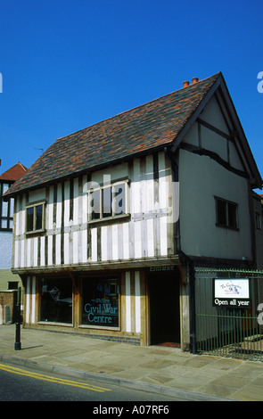 Commanderie Civil War Museum Worcester England Stockfoto