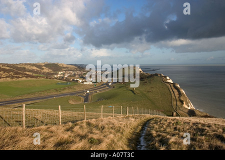 Aussicht vom Shakespeare Cliff Stockfoto