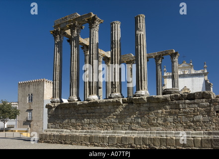 Evora, der römische Tempel, Diana Stockfoto