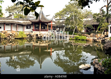 Meister der Nets Garden, Suzhou Stockfoto