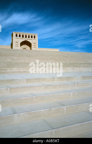 Emin Ta Moschee in Tulufan (Turpan) in der chinesischen Provinz Xinjiang. Stockfoto