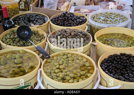 Markt in Alcudia Mallorca Stockfoto